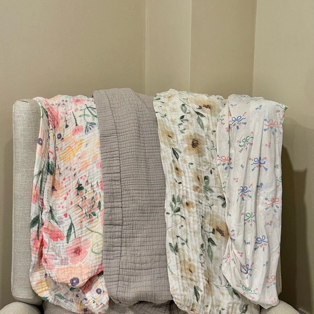Pottery Barn Kids - changing pad covers